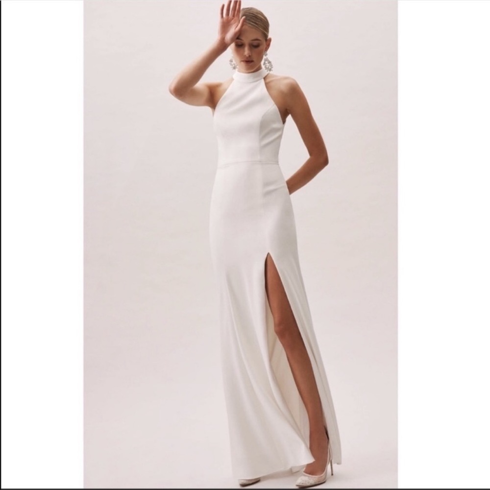 Ivory BHLDN with tags bridesmaid dress